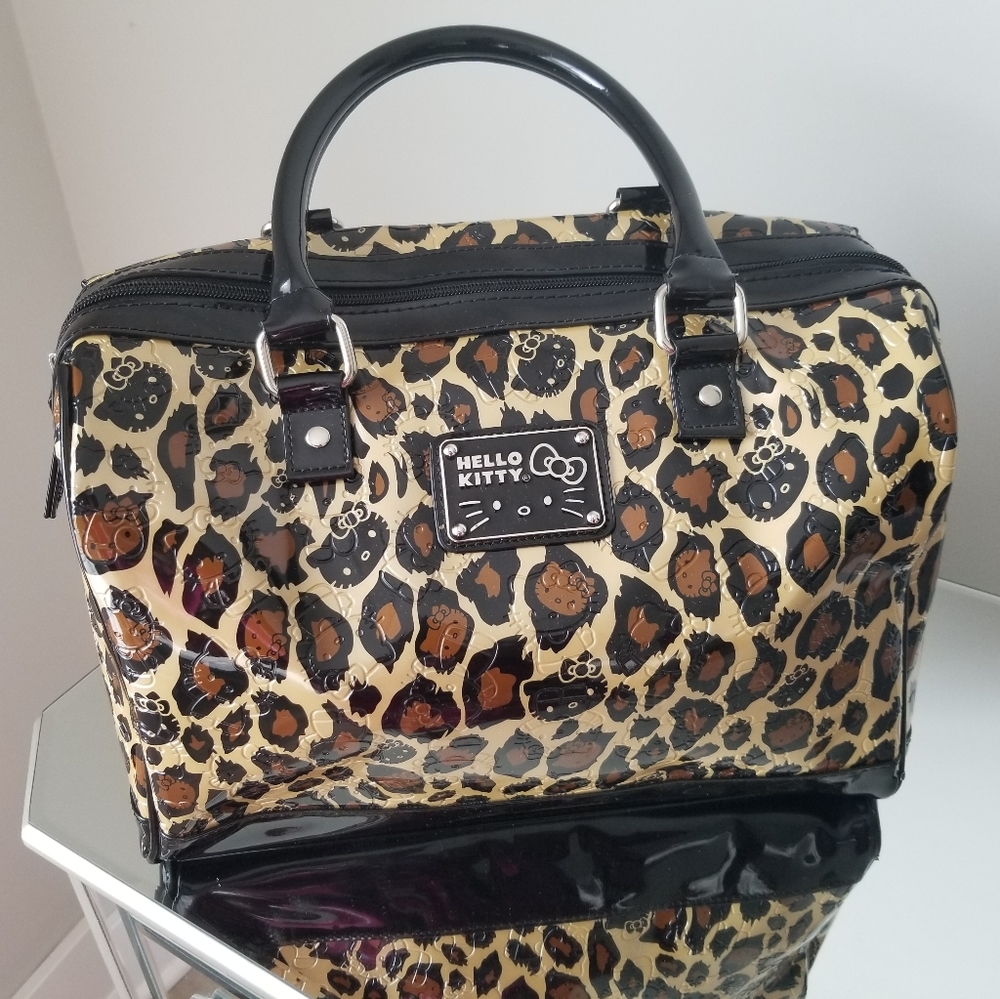 Medium Cheetah print Hello Kitty Bag
